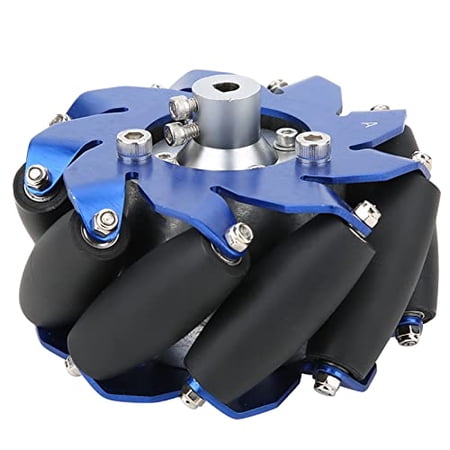 4in Mecanum Aluminum Right Wheel - 45 Degree Omnidirectional Robot Drive for Industrial Parts, Single Load 30KG$$Tools & Hardware Other