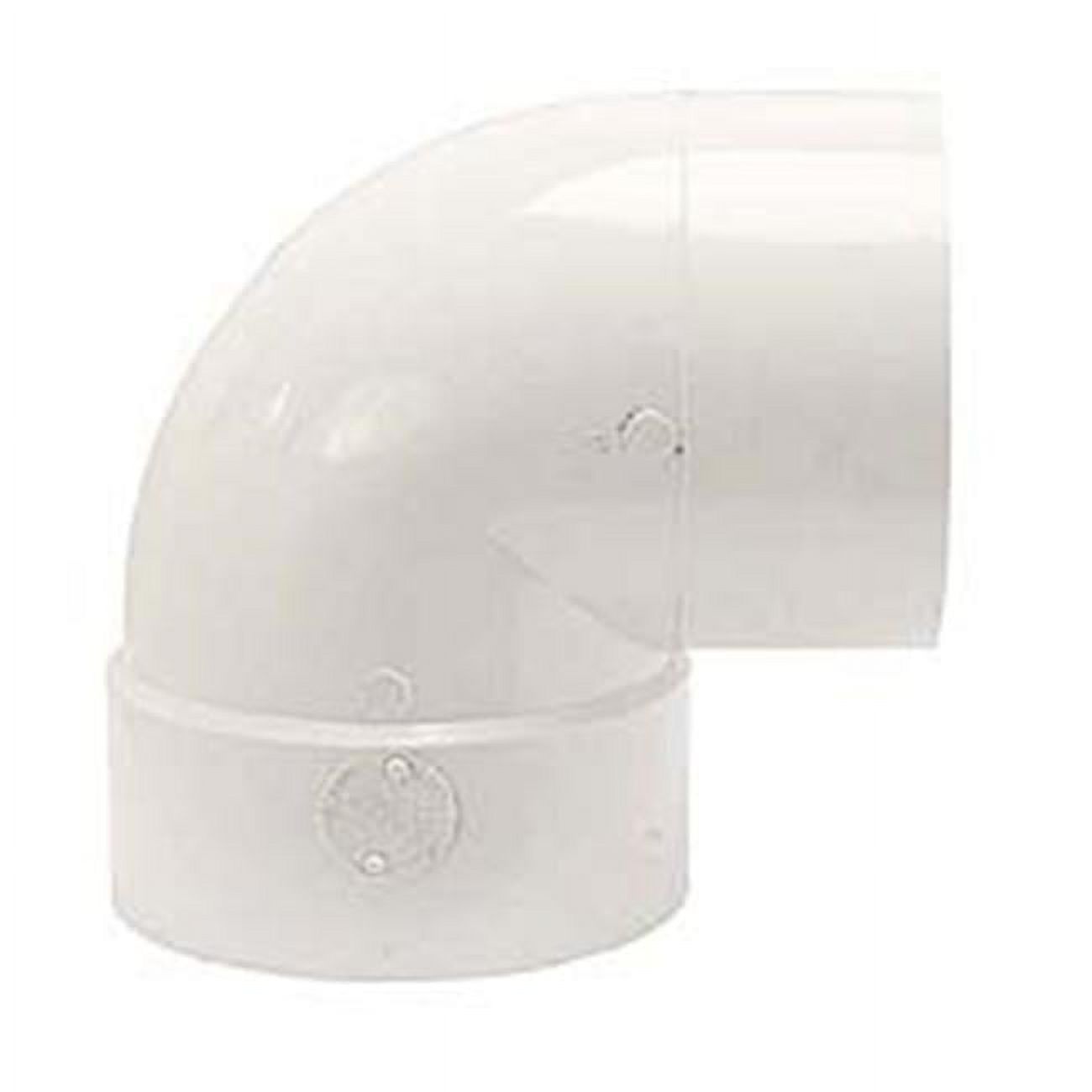 4in. PVC 90 degrees Short Turn Street Elbow - Walmart.com
