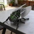 thumbnail image 1 of 4in Realistic Cicada Toy - Interactive Insect Figure With Moving Limb& Body For Educational Play Indoor Outdoor, 1 of 8