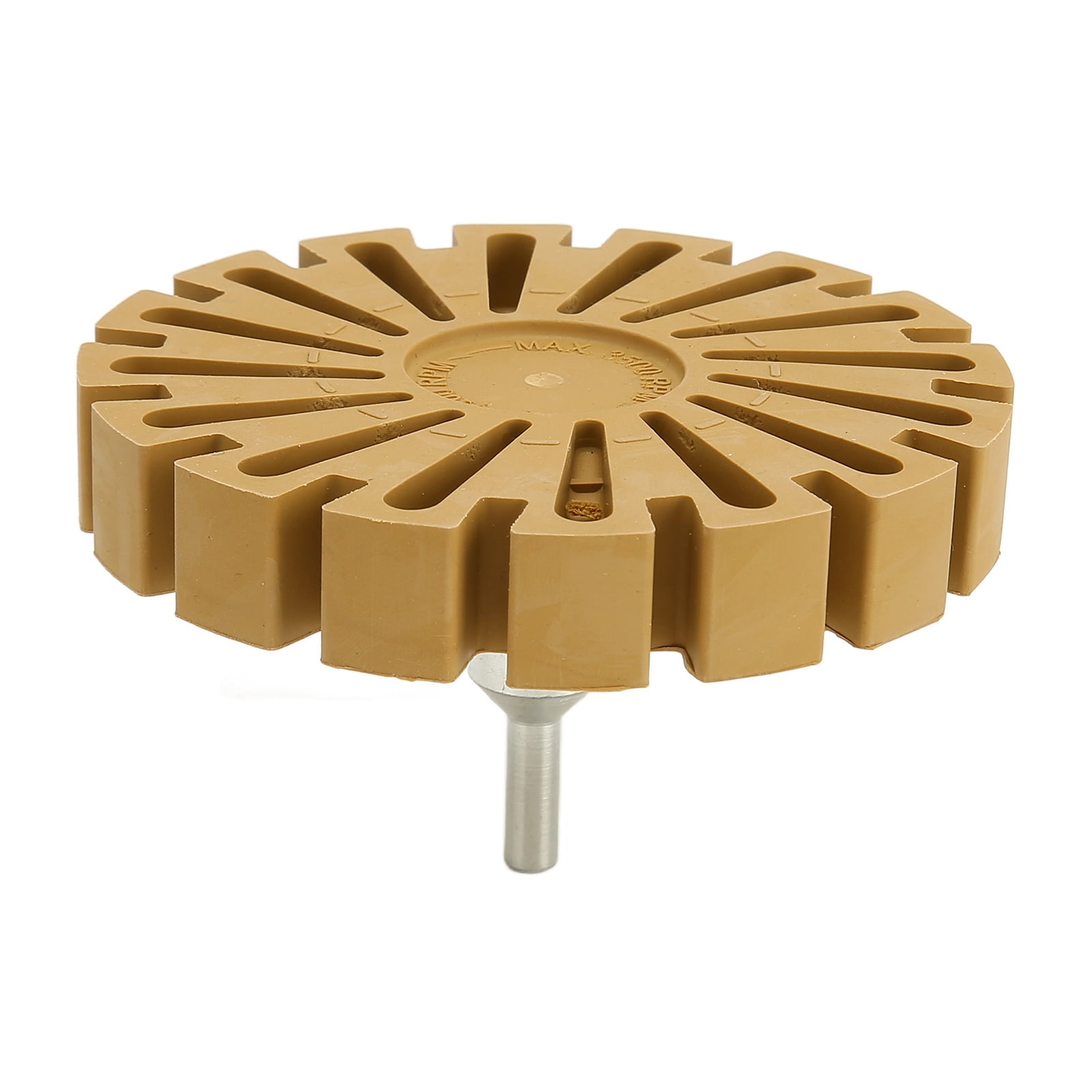 4in Removing Rubber Eraser Wheel Round Fan Blade Electric Hand Drill