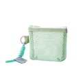 thumbnail image 1 of 4in Small Mesh Zipper Pouch Bag, Travel Pouch for Daily Toiletries, Mini Mesh Bag with Zipper, Purse Organizer Pouch Insert (Green), 1 of 6