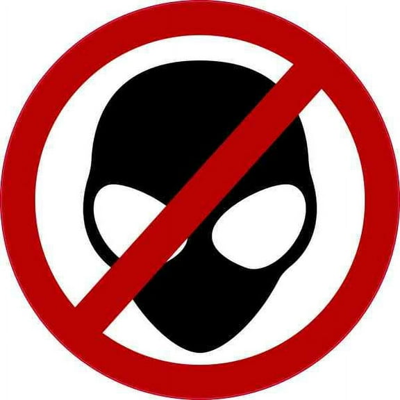 4in x 4in No Aliens Allowed Sticker Vinyl Alien Bumper Decal Cup Stickers