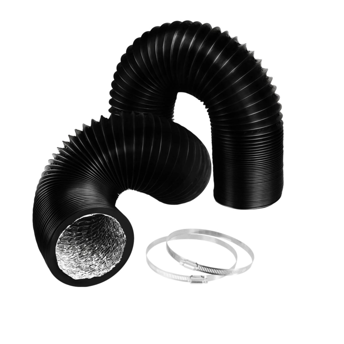 4in x Dryer Vent Duct Hose, Flexible Insulated Air Ducting