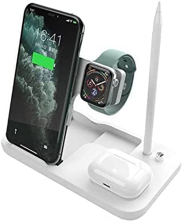 REF 3004 Station de charge 4 en 1 Apple iPAD iPHONE Apple Watch et AIRPODS