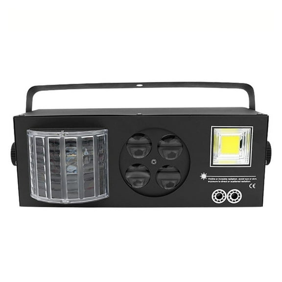 4in1 LED Disco Stage Lights Strobe Fancy Lighting Effect Beam Projector Derby Auto Sound Control Club DJ Party Ball ,Stage Lighting Use