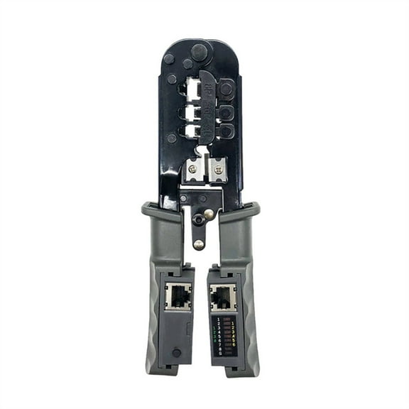 4in1 Multi-Function Network Pliers Crimping Tool Cable Tester RJ45 RJ11 RJ12 Crystal Head Cable Networking Tool Cutters Stripper ,Durability That Lasts