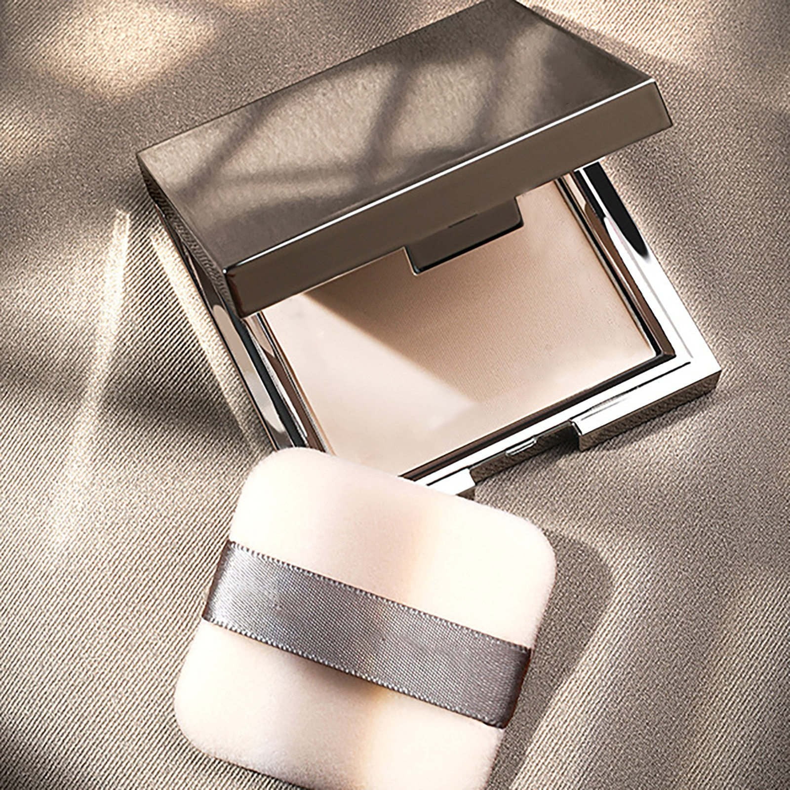 4in1 Pressed Makeup Powder Foundation With Concealer Finishing Powder