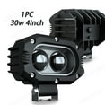 thumbnail image 1 of 4inch 30W LED Spot Beam Fog Work Light Pods Off Road SUV ATV, 1 of 13