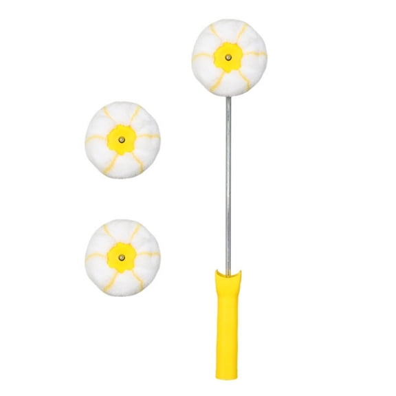4inch Corner Drywalls Roller With 2 Additional Heads Ideal For Seamless Coating