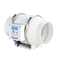 thumbnail image 1 of 4inch Exhaust Fans Home Silent Inline Pipe Duct Fan Bathroom Extractor Ventilation Kitchen Toilet Wall Air Clean Ventilator ,Easy to Use - 3INCH_WHITE, 1 of 6
