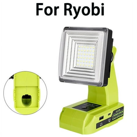 4inch LED Work Light Floodlight Flashlight For Makita/Dewalt/Milwaukee/Bosch/Black&Decker/Ryobi 18V Li-ion Battery Camping lamp