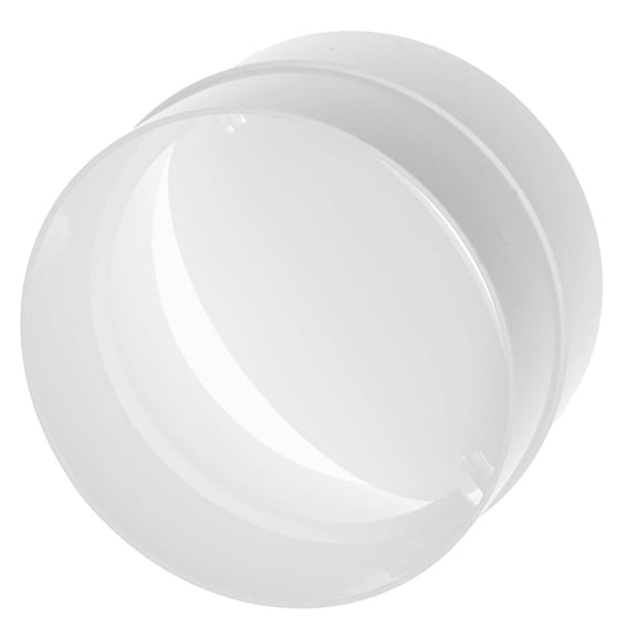 4inch PVC Exhaust Fan Check Valves Pipe Draft Blockers Air Duct Check Ventilation Valves for Bathroom and Kitchen