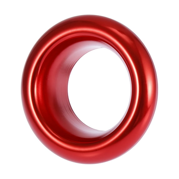 4inch Red Bellmouth Velocity Stack Adapter Turbo Air Intake Horn Air Inlet Decorative Cover