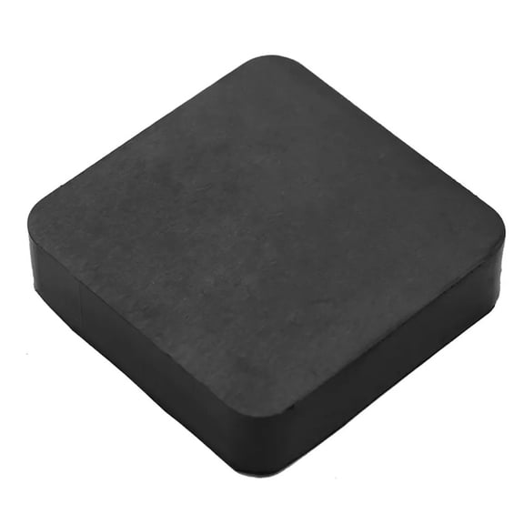4inch Rubber Block Square Black Jewelery Rubber Block for Jewelry Making and Metal Smiting Jewelry Stamping