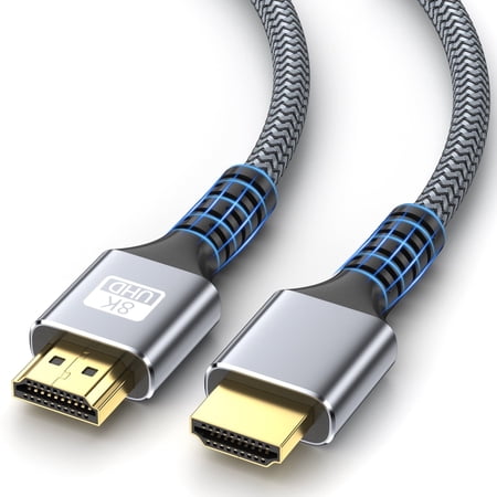 8K Hdmi Cable 15ft High Speed HDMI Cable 8K@60HZ 4K@120HZ 48Gbps for HDTV,PS4,PS5,Monitor Laptop,Xbox,HDCP Support HDR,Ethernet,Dolby price history and forecast - looyotul 15FT