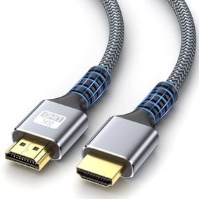 8K Hdmi Cable 15ft High Speed HDMI Cable 8K@60HZ 4K@120HZ 48Gbps for HDTV,PS4,PS5,Monitor Laptop,Xbox,HDCP Support HDR,Ethernet,Dolby