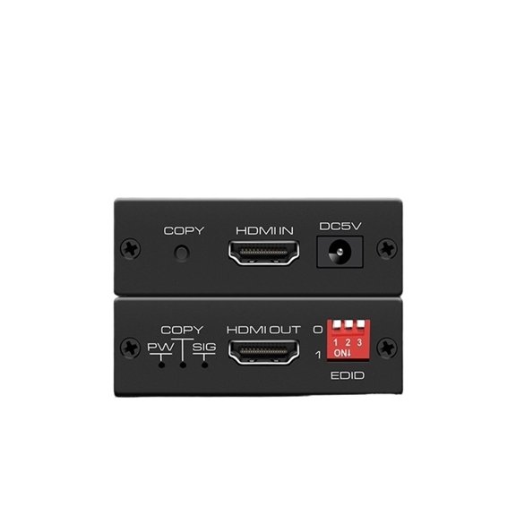 4k Passthrough Switch Manager DVI 4k To 1080p 1440p Drops Resolution Scaler Hdcp Adapter Stripper Converter