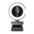 thumbnail image 1 of 4k  With Fill Light, 2k/1080p Autofocus USB Camera With Microphone, Rotatable Webcam For Streaming, Video Conferencing, 1 of 6