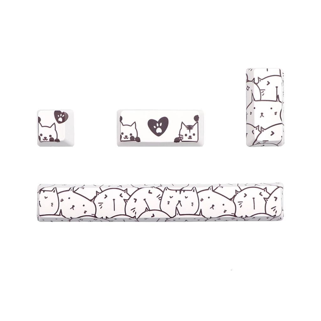 4key Mechanical Keyboard Keycaps ESC 2.25U 2U Enter 6.25u Spacebar PBT ...