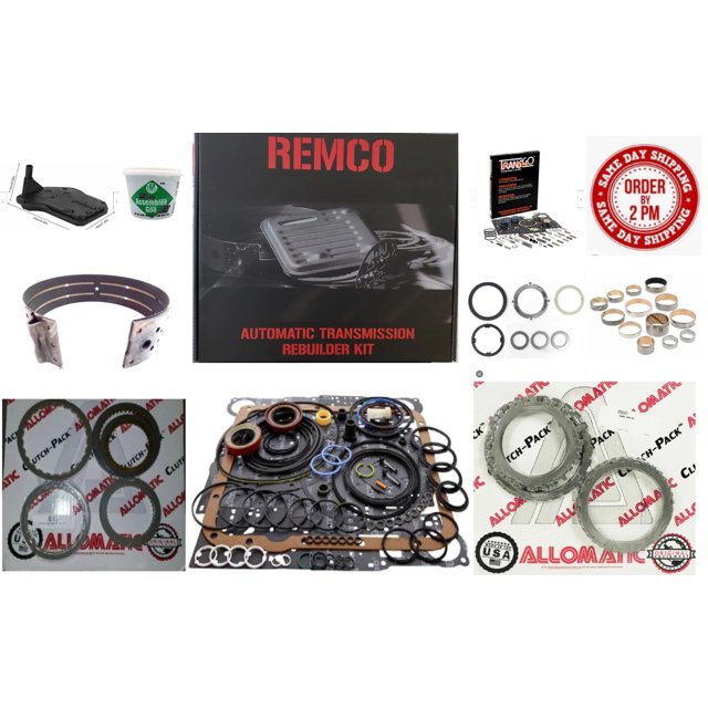 4l60e 4l65e (04up) transmission rebuilt kit deluxe rebuilt kit bands bushings washers shift kit