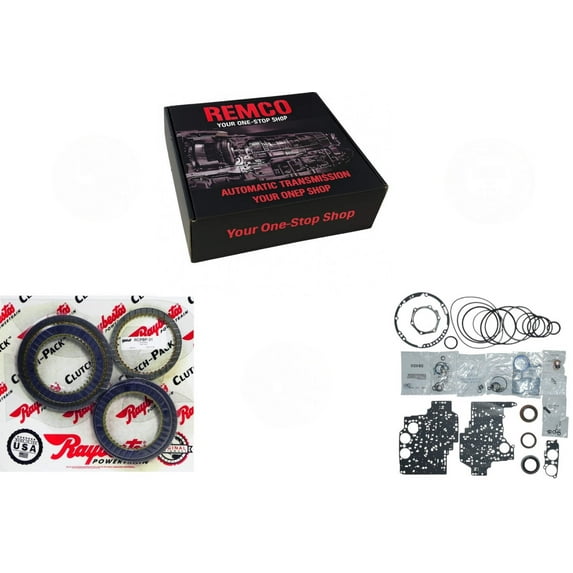 4l80e (90-96) transmission rebuilt kit banner overhault kit stage-2 R.aybestos blue clutches Automatic transmission