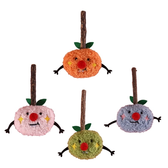 4lots Cats Stuffed Playing Toy Cats Entertainment Interactively Simulation Toy for Orals Hygiene and Entertainment