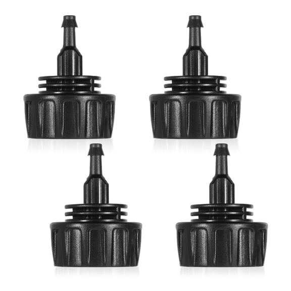 4lots Garden Hose Connectors Drip Irrigation Fittings Multipurpose Drip Line Adapters for Irrigation Systems