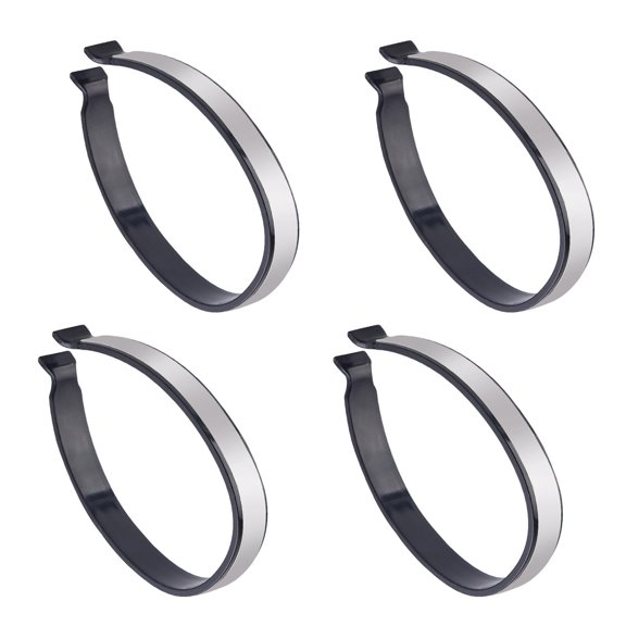 4lots Quickly Release Reflective Ankle Straps Regulable Safety Waist Ankle for Night Safety and Comfortable Cycling