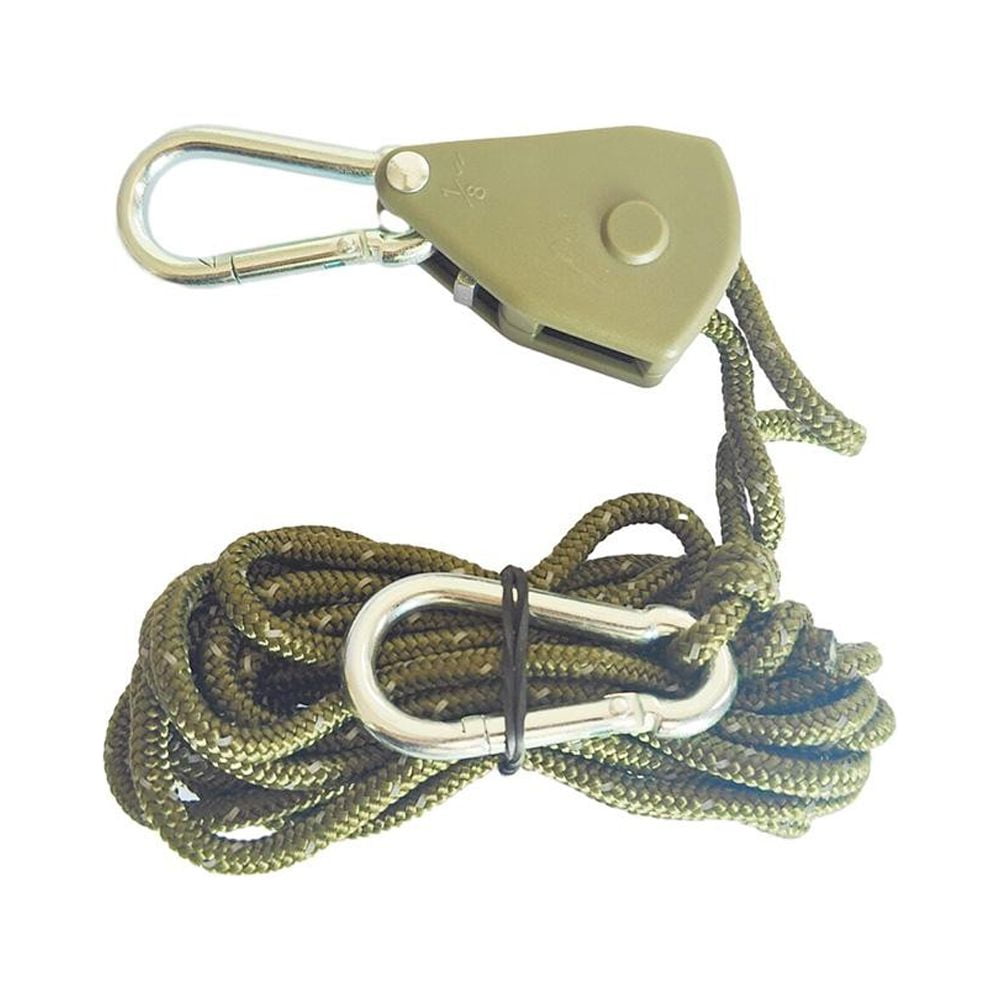 4M/5M Tent Pulley Tent Wind Rope Camping Tent Rope Canopy Binding Rope ...