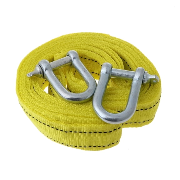 4m 5ton Car Tow Rope Hook Heavy Duty Road Recovery Pull Towing Strap ,Durable & Safe