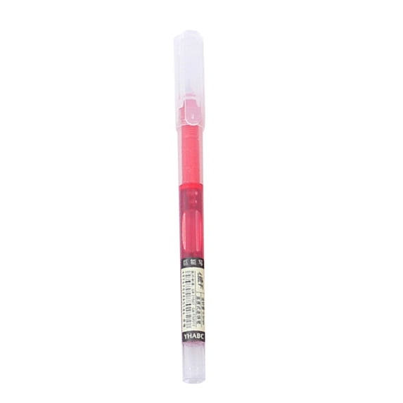 4ml Straight Liquid Quick Dry Gel Pen, 0.5mm Smooth Rollerball Writing Pen, Carbon Ink Stationery for Daily Study and Note Recording