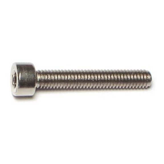 4mm-0.7 x 25mm Stainless A2-70 Hex Socket Cap Screws (6 pcs.)
