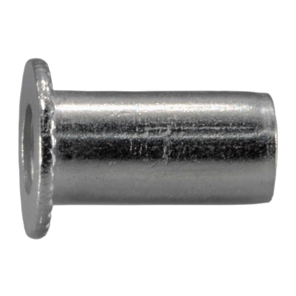 4mm-0.7 x 2mm Aluminum Coarse Thread Blind Nut Inserts (8 pcs.)