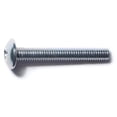 thumbnail image 1 of 4mm-0.7 x 30mm Zinc Plated Class 4.8 Steel Coarse Thread Phillips Truss Head Machine Screws, 1 of 1