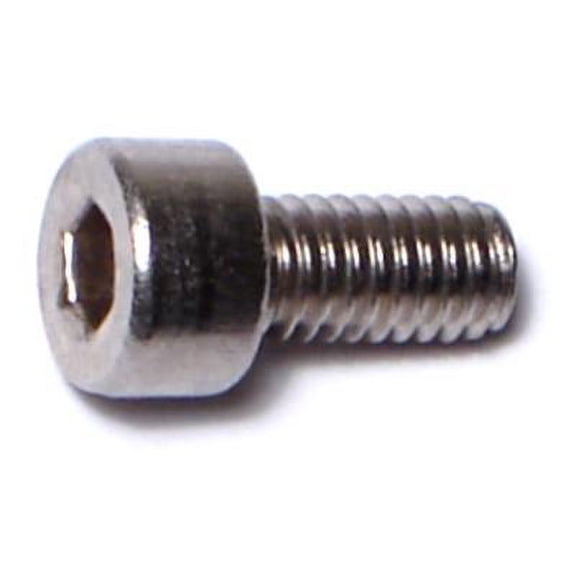 4mm-0.7 x 8mm Stainless A2-70 Hex Socket Cap Screws (10 pcs.)