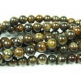 thumbnail image 1 of 4mm 15.5 Inches Bronzite Smooth Round Beads Genuine Gemstone Natural Jewelry Making, 1 of 1