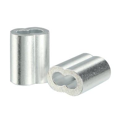 Juvielich M2 Aluminum Alloy Wire Rope Sleeve Aluminum Crimping