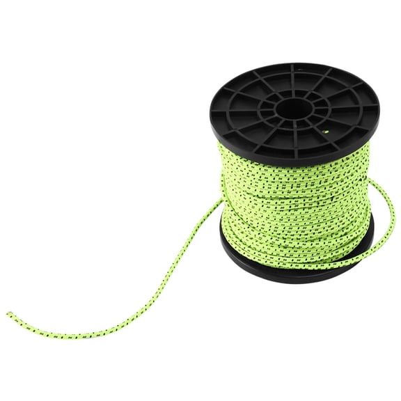 4mm 50m/16.4ft Glow in the Dark Luminous Reflective Tent Rope Guy Line Camping Cord,1X Tent reflective rope,Green