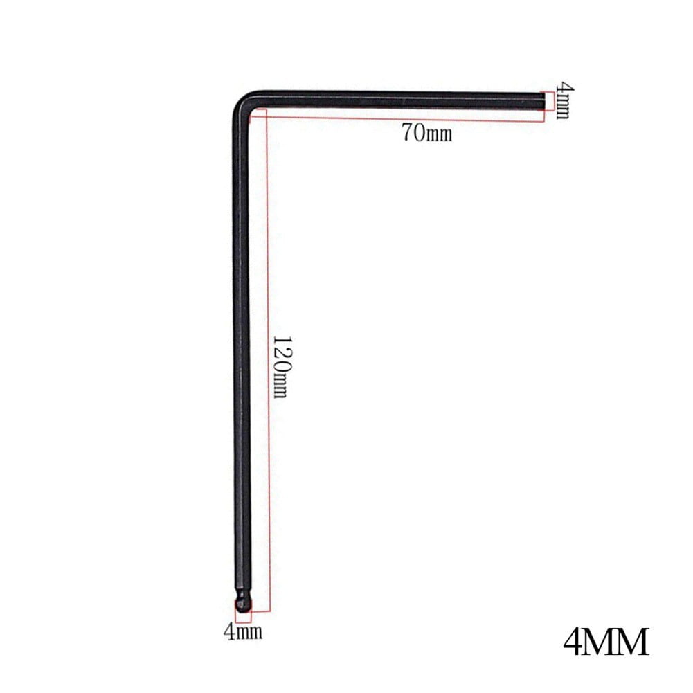 4mm 5mm Ball End Guitar Truss Rod Tool Allen Wrench for Martin Acoustic