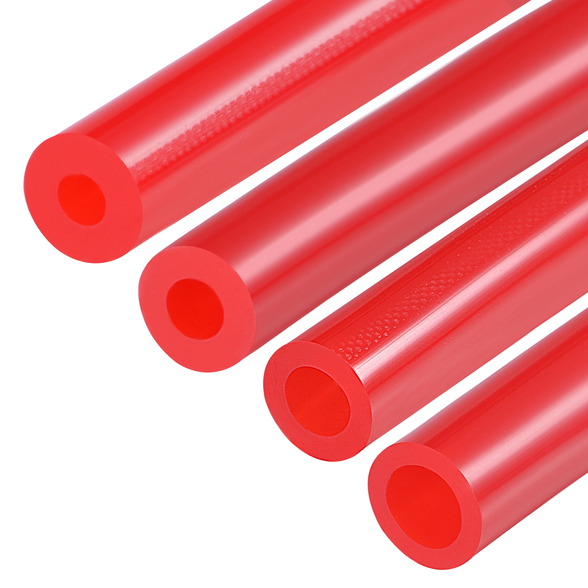4mm,6mm,8mm,12mm ID 3mm Wall Thick 5ft Red Vacuum Silicone Tube Tubing ...