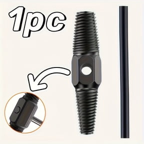 4mm, 6mm Double-Headed Pipe Cutter Thread Extractor Triangle Valve Pipe Cutter Reverse Thread Tool Double-Headed Pipe Cutter Industrial Manual Tool, Ideal for Home and Industrial Pipe Maintenance