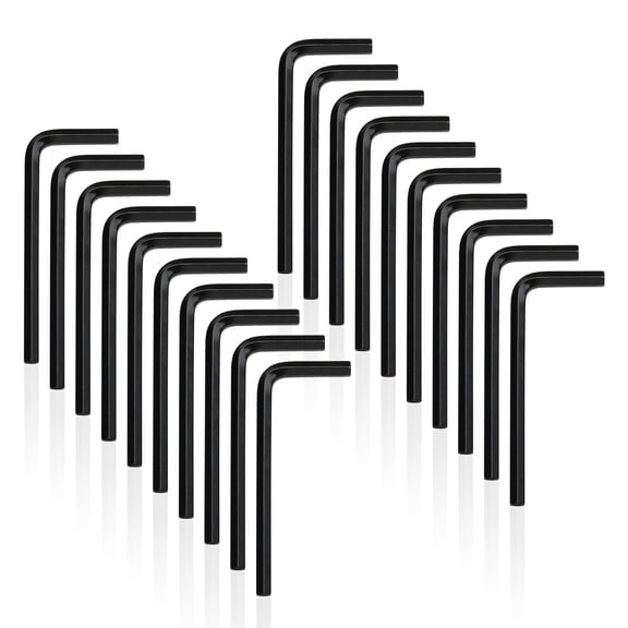 4mm Allen Wrench Hex Key 20PCS L Shaped Hexagon Head Wrenches CR-V Steel Repairing Tools For Automobile Mold Home Appliance