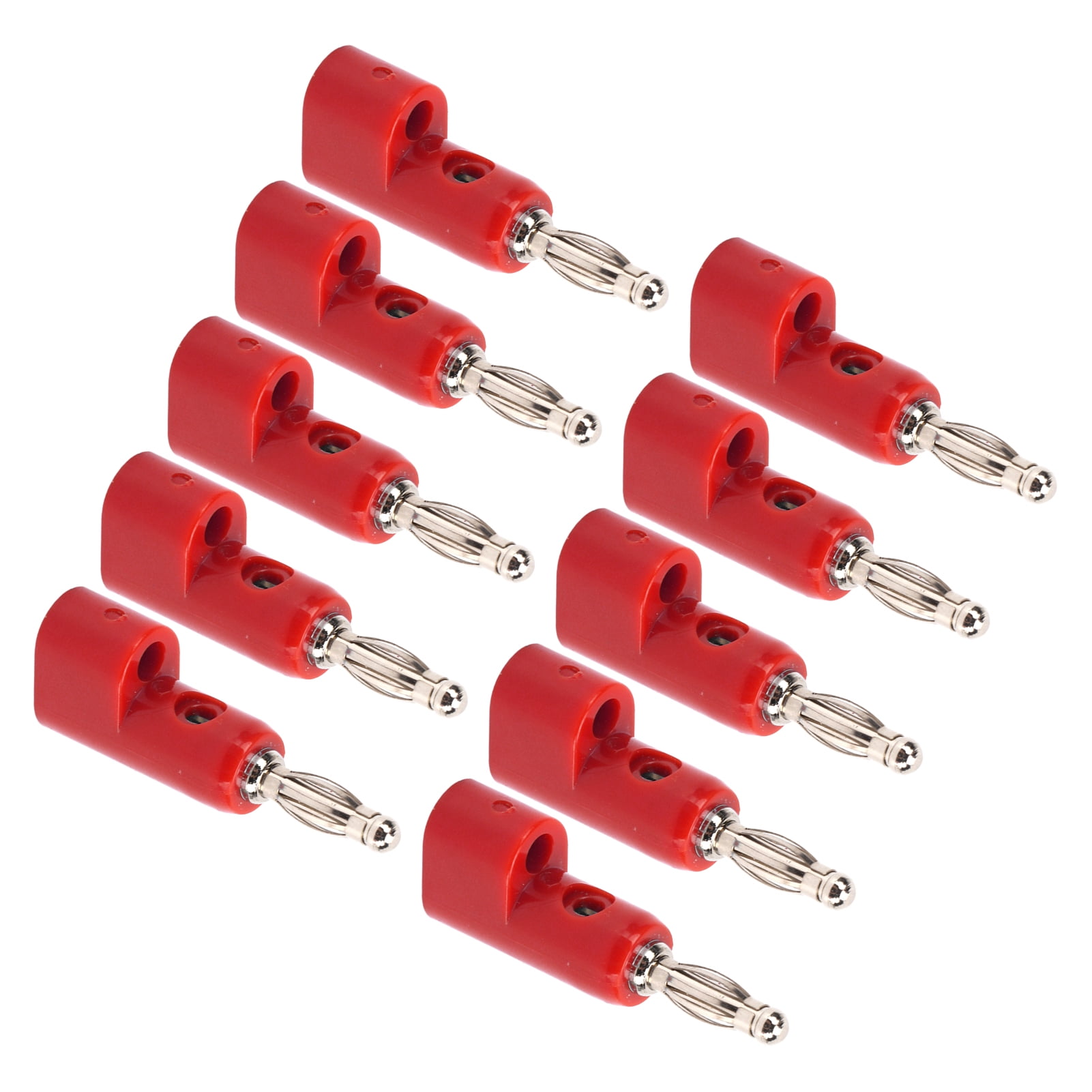 4mm Banana Plug 10pcs 4mm Stackable Banana Plug Connectors Solderless