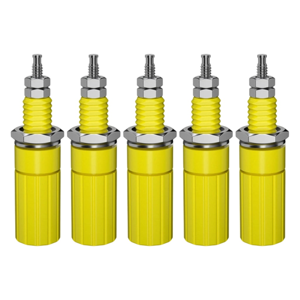 4mm Banana Plugs Jacks Binding Post Terminals with Quick Install Design ...