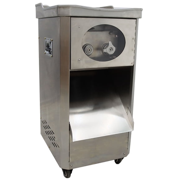 4mm Blade Commercial Fresh Meat Cutter Slicer Grinder Vertical Steak Beef Pork Cutting Machine 660lbs/h 330lbs/h 110V