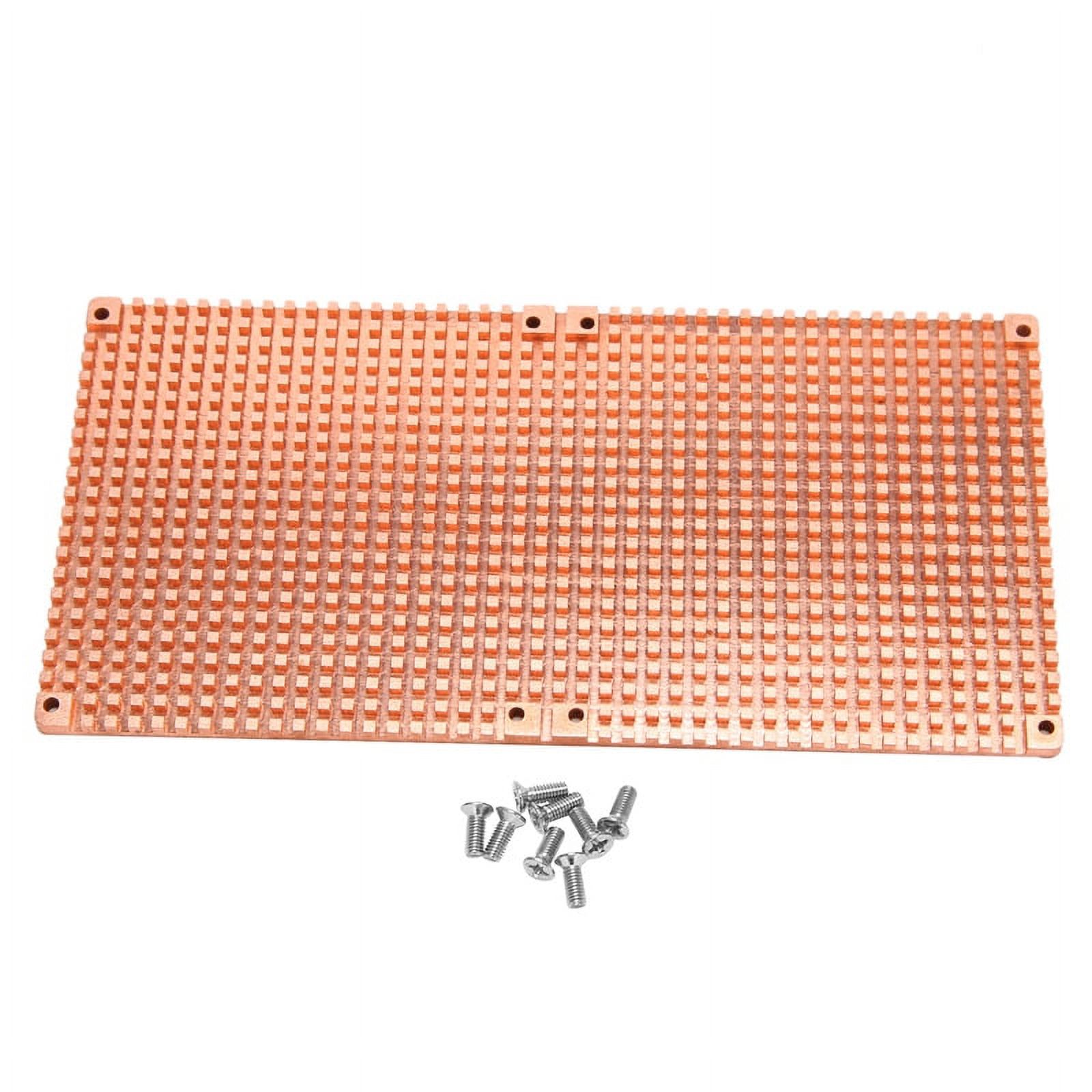 4mm GPU Backplate Pure Copper Heatsink Graphics Card Radiator Memory