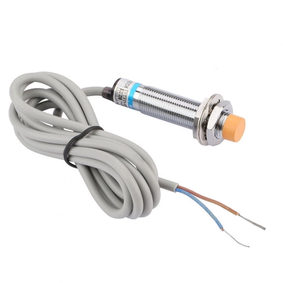4mm Inductive Proximity Sensor Switch DC 2-Wire Normally Close LJ12A3-4-Z/DX DC12-24V Motion Actuated Switches for Automatic Control Industry 0.15 inch / 4 mm Detect Distance High Sensitivity