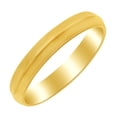 thumbnail image 1 of AFFY 4mm Knife Edge Comfort Fit Band Ring in 10k Yellow Gold Ring Size - 11.5, 1 of 1