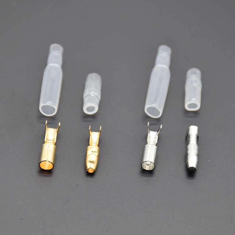 4mm Male and Female Bullet Wire Bullet Crimp Connectors Terminal With