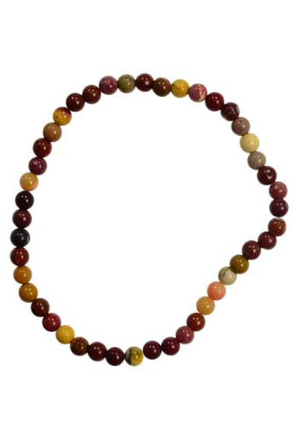 4mm Mookaite Jasper stretch bracelet